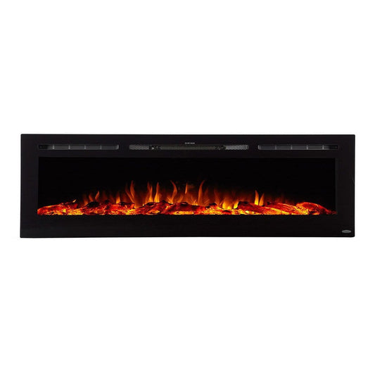 The Sideline 72" Recessed Electric Fireplace Touchstone