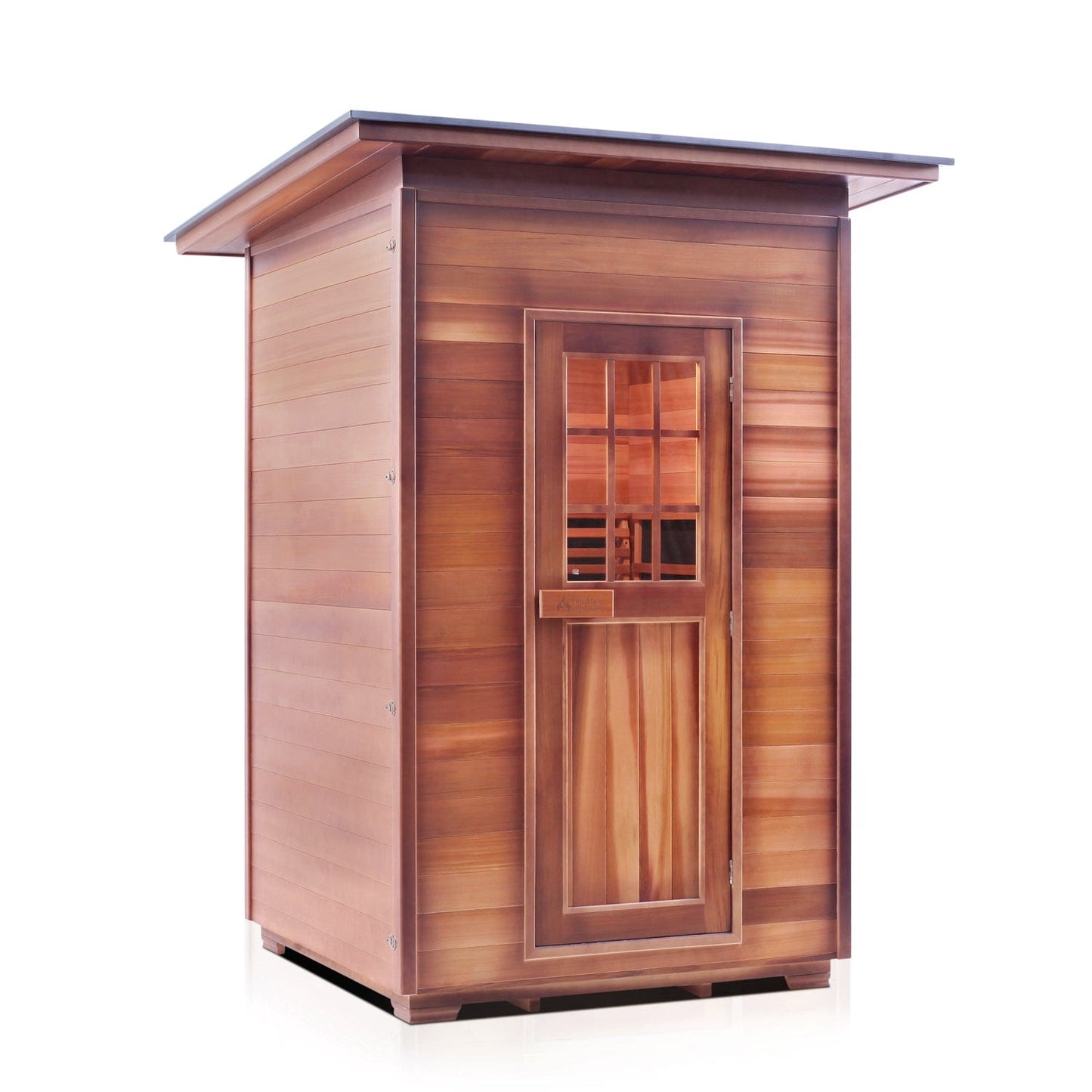 Enlighten Full Spectrum Infrared Sauna SIERRA - 2 Slope - 2 Person Outdoor Sauna