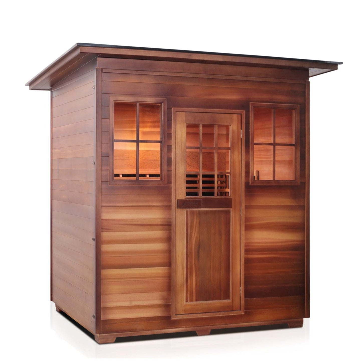 Enlighten Full Spectrum Infrared Sauna SIERRA - 4 Slope - 4 Person - Outdoor Sauna