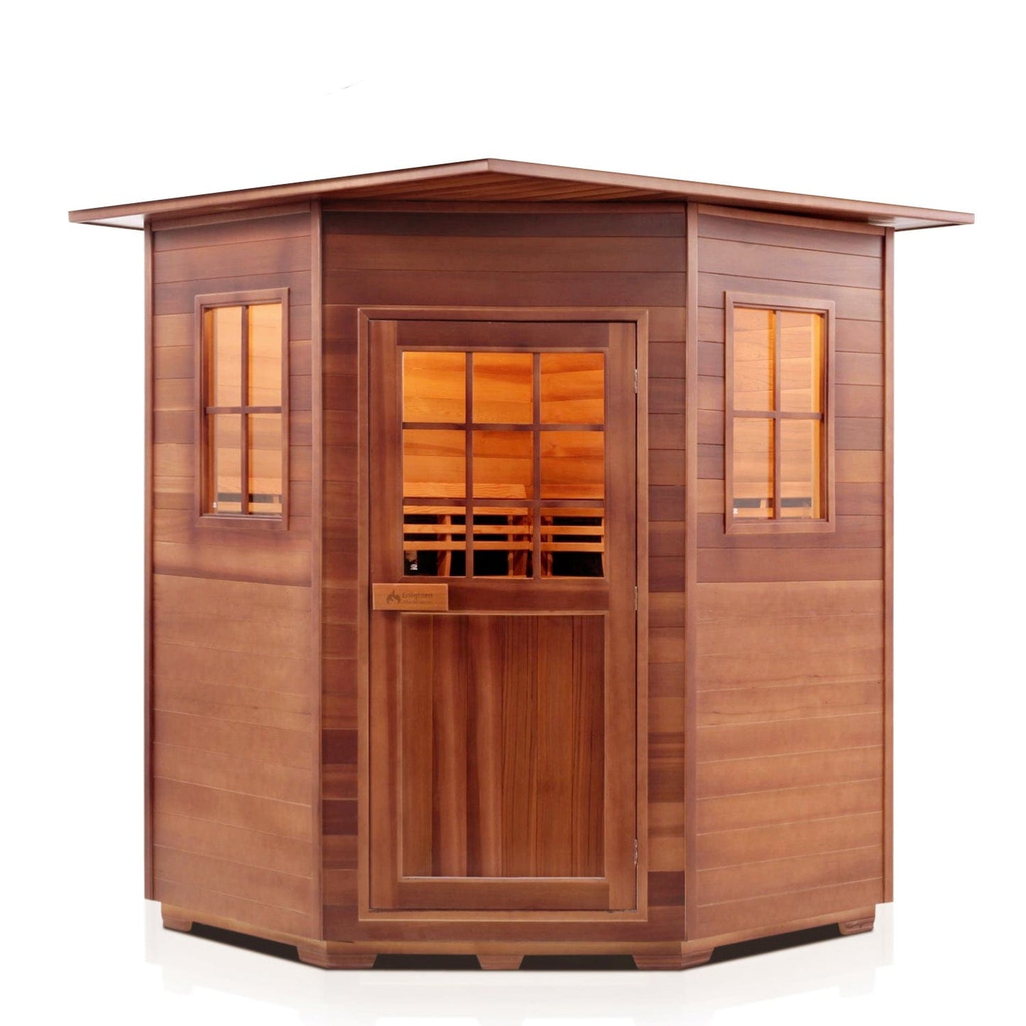 Enlighten Full Spectrum Infrared Sauna SIERRA 4C Indoor - 4 Person Sauna