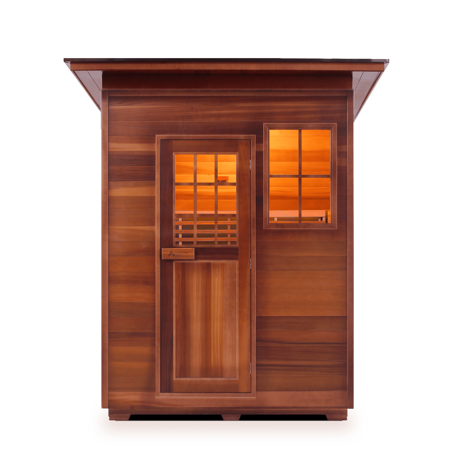 Enlighten Dry Traditional Sauna MoonLight - 3 Slope - 3 Person Outdoor Sauna