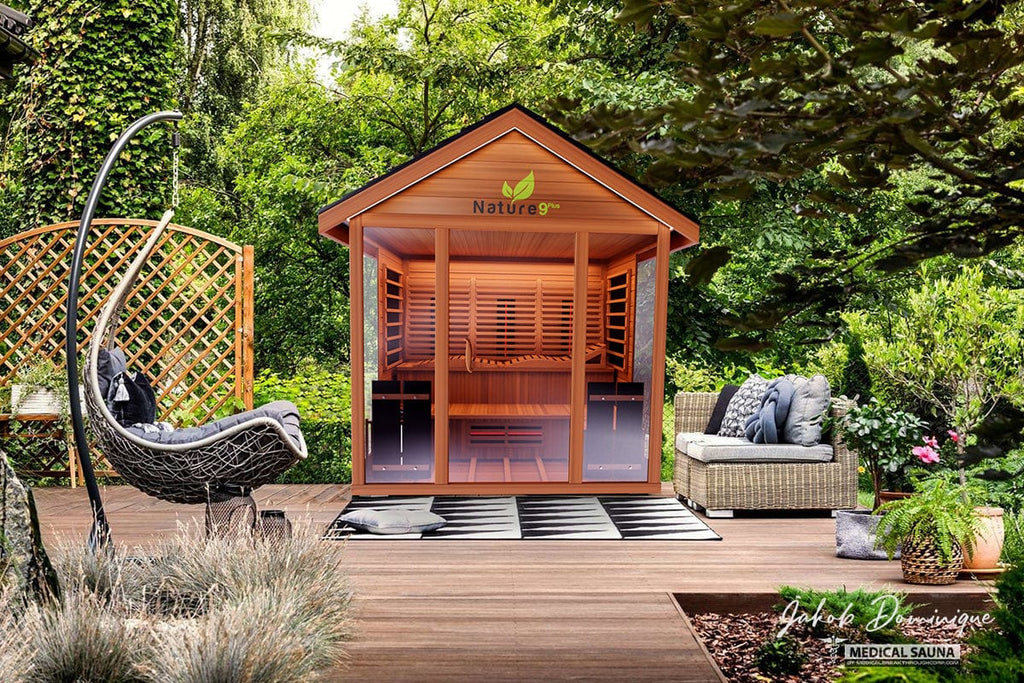 Nature 9 Plus - Outdoor Sauna Medical Breakthrough
