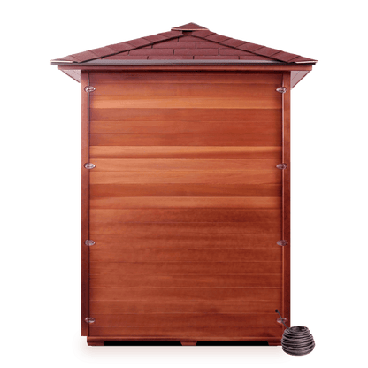 Enlighten Full Spectrum Infrared Sauna SIERRA - 2 Peak - 2 Person Outdoor Sauna