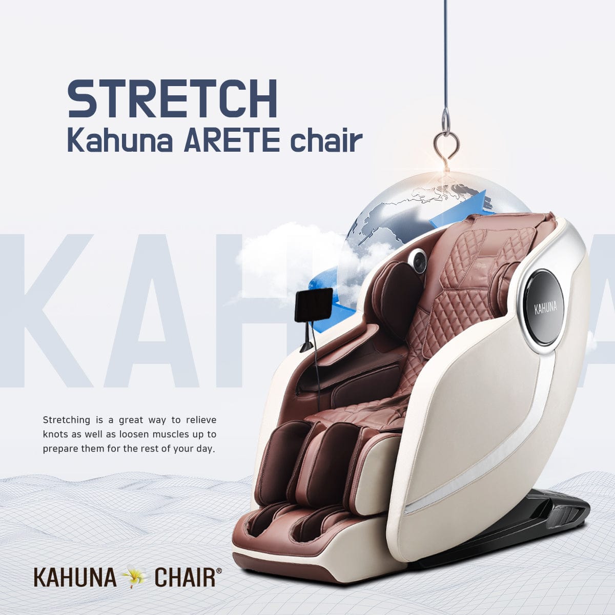 Kahuna Chair – EM Arete [Black] - Massage Chair