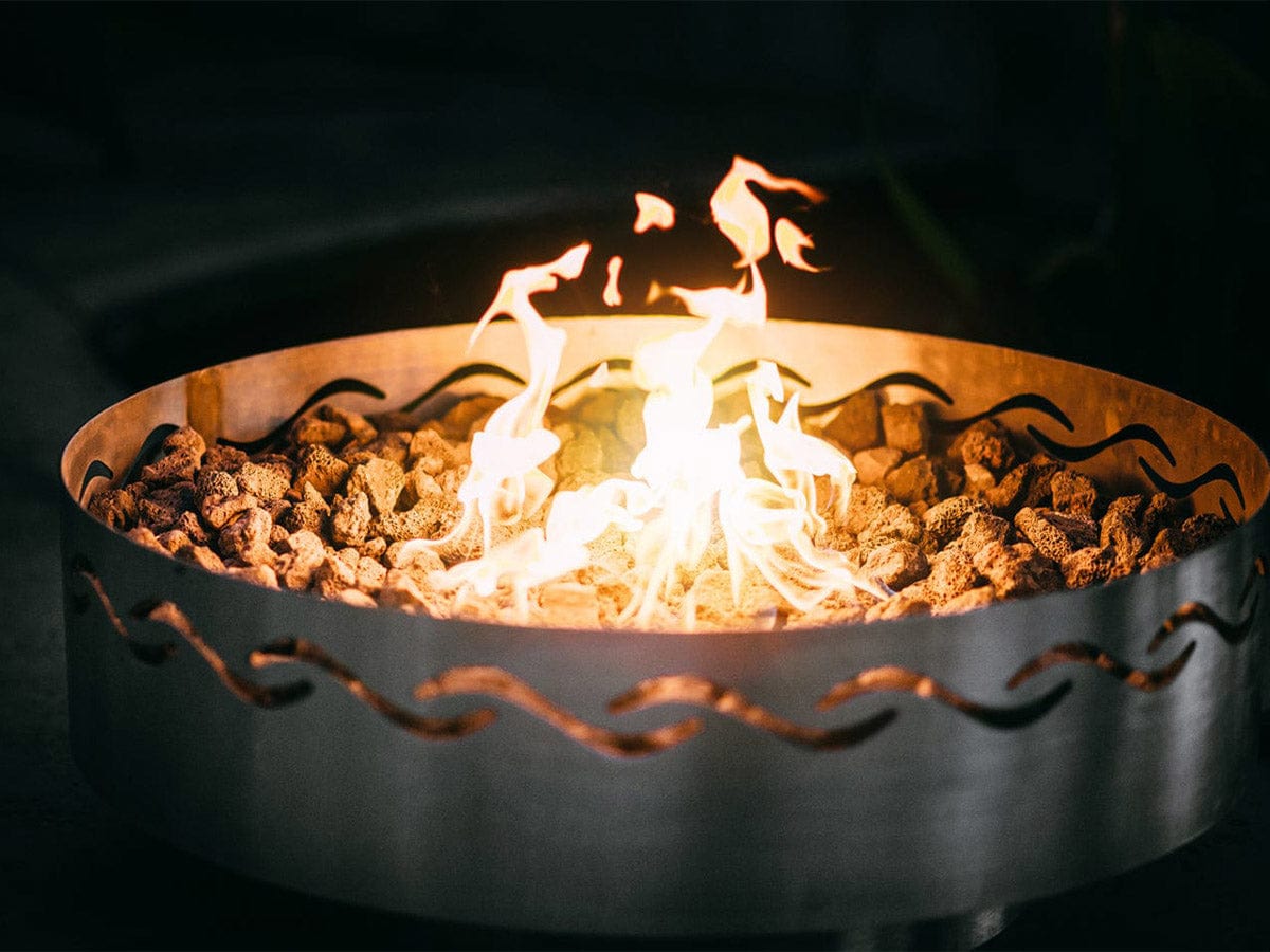 Fire Pit Art - Fire Surfer