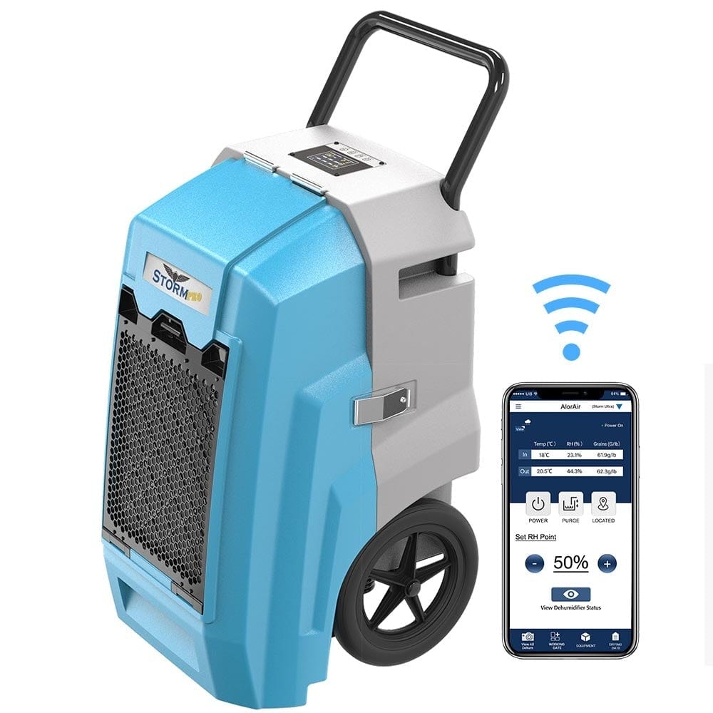Dehumidifiers Alorair Storm Pro Smart Wifi Dehumidifier Blue Alorair