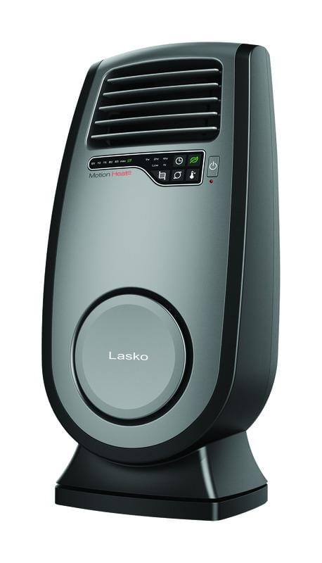 Heater Lasko Ultra Ceramic Whole Room Space Heater with 3D Motion Heat and Remote, CC23150, Black Lasko