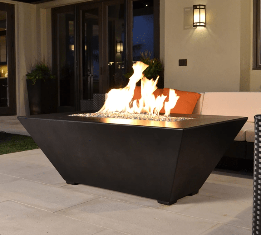 Archpot Geo Rectangle Fire Table - FGGRECREC60-FT