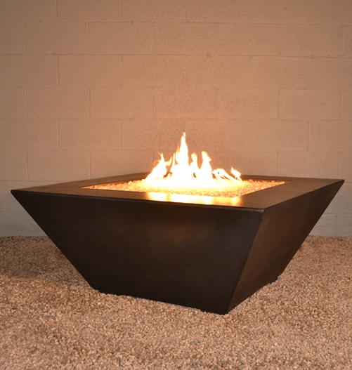 Archpot Geo Square Fire Table - FGGSQ42X18-FT