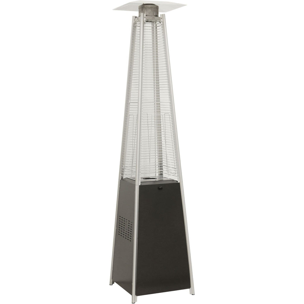 Patio Heater Hanover/HAN101BLKL - Pyramid Flame Glass patio heater Hanover