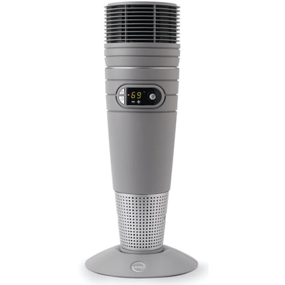 Heater Lasko/6462 Ceramic room heather w/ Remote - Black / Silver Lasko