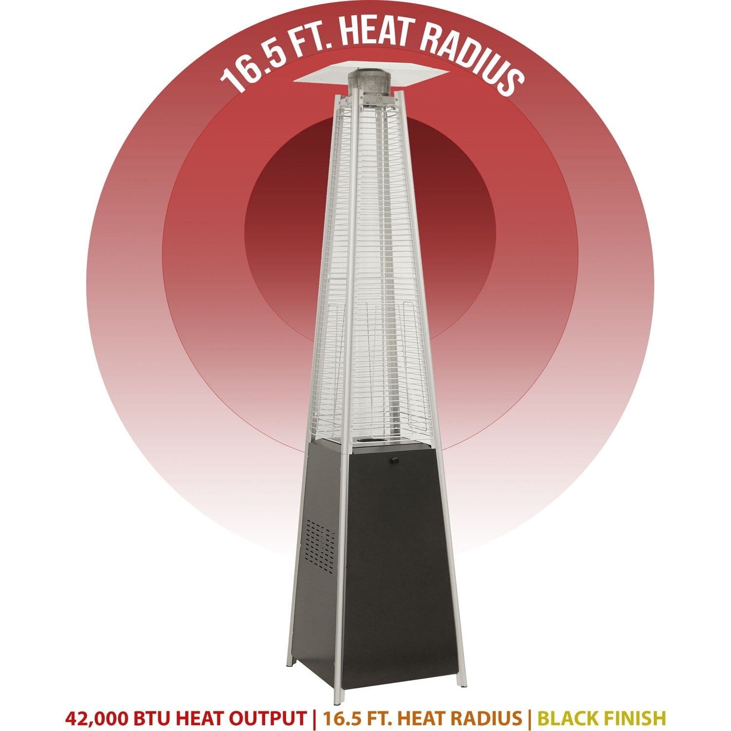 Patio Heater Hanover/HAN101BLK - Pyramid Patio Heater Hanover