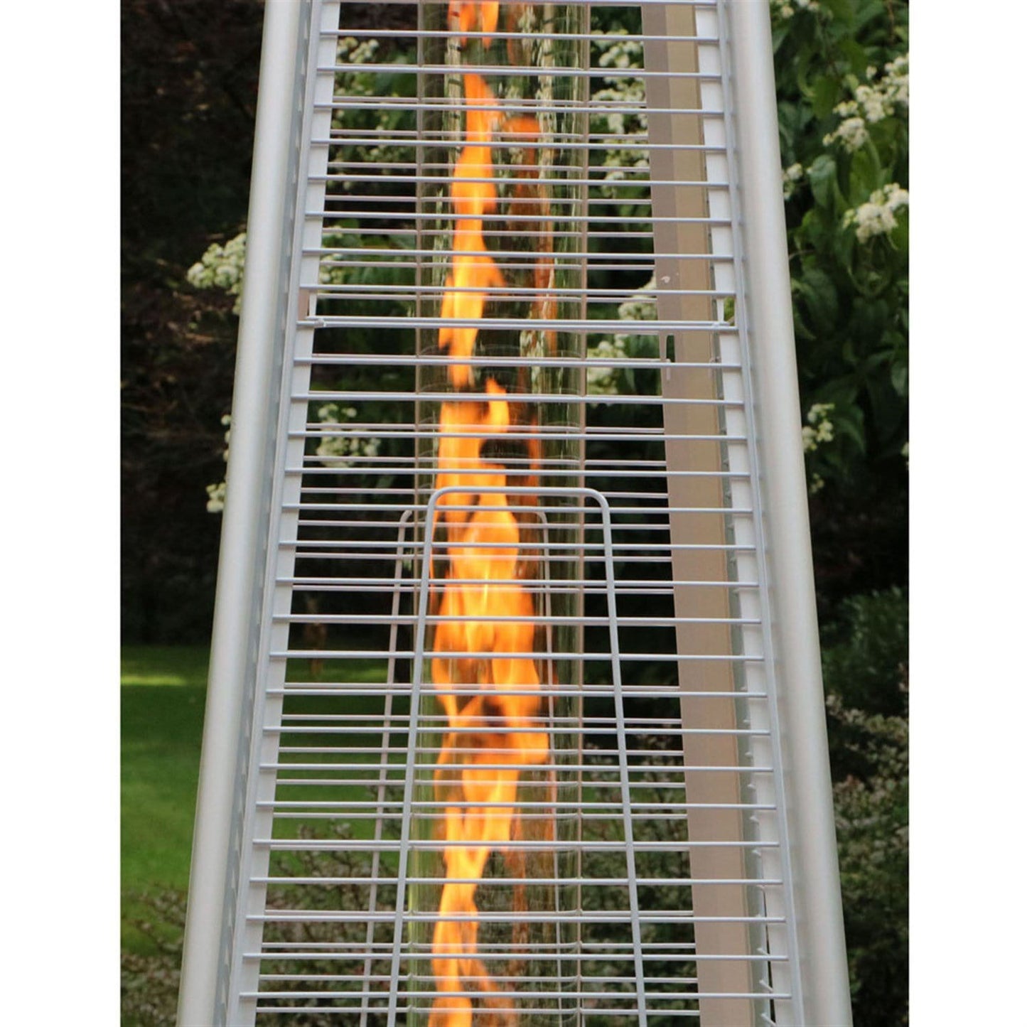 Patio Heater Hanover/HAN102SS-CV Pyramid Flame Glass patio heater Hanover