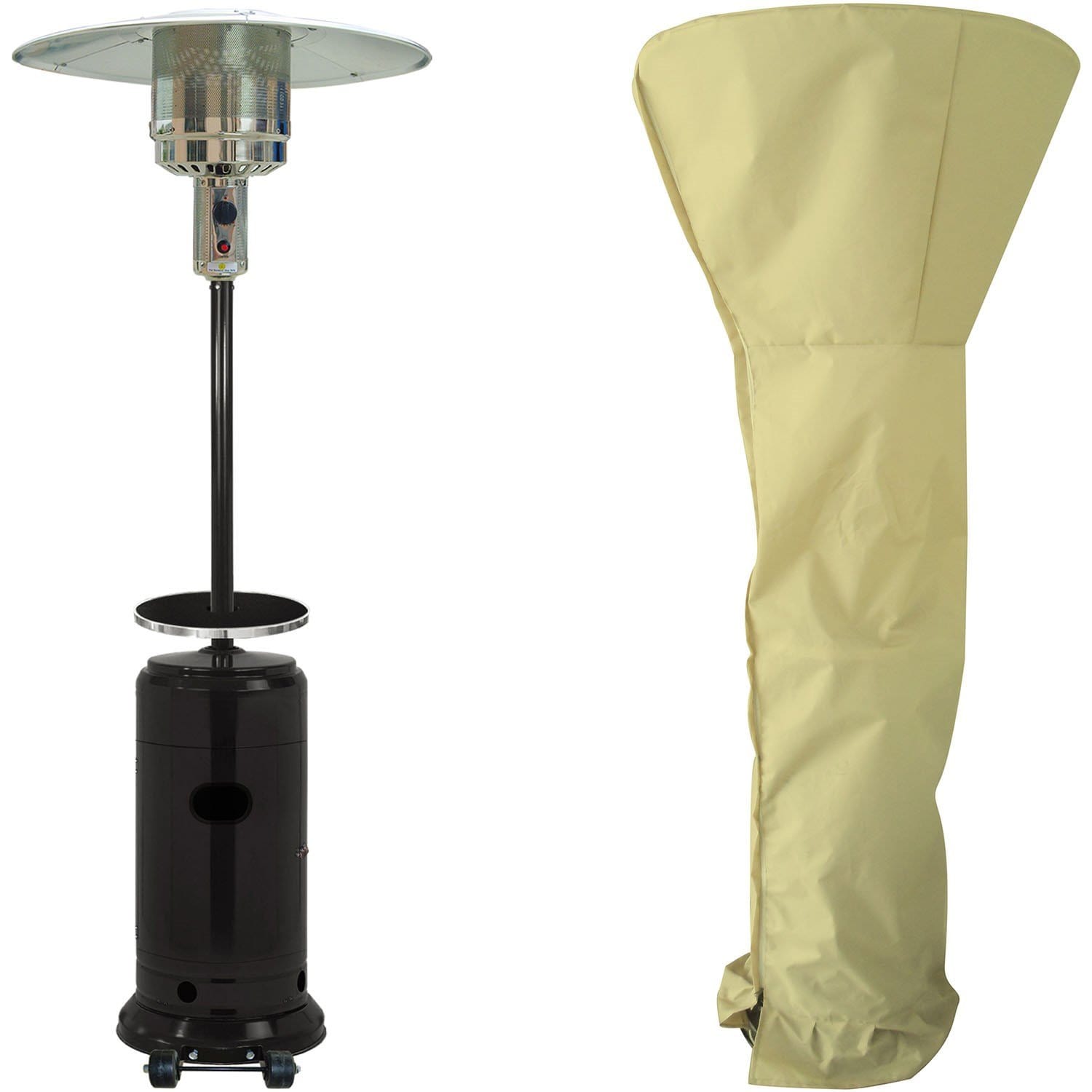 Patio Heater Hanover/HAN004BLK-CV Steel Umbrella patio heater Hanover