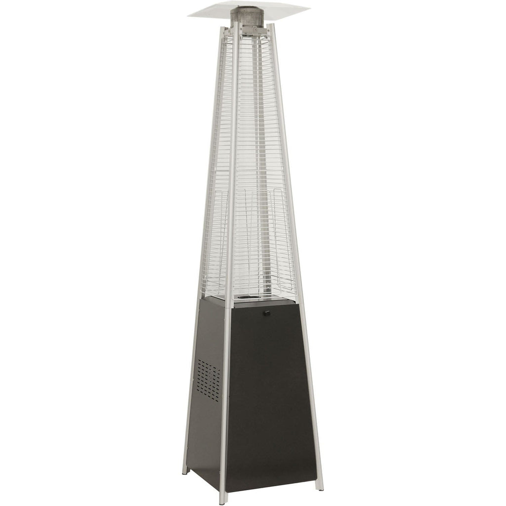Patio Heater Hanover/HAN101BLK-CV Pyramid Flame Glass patio heater Hanover