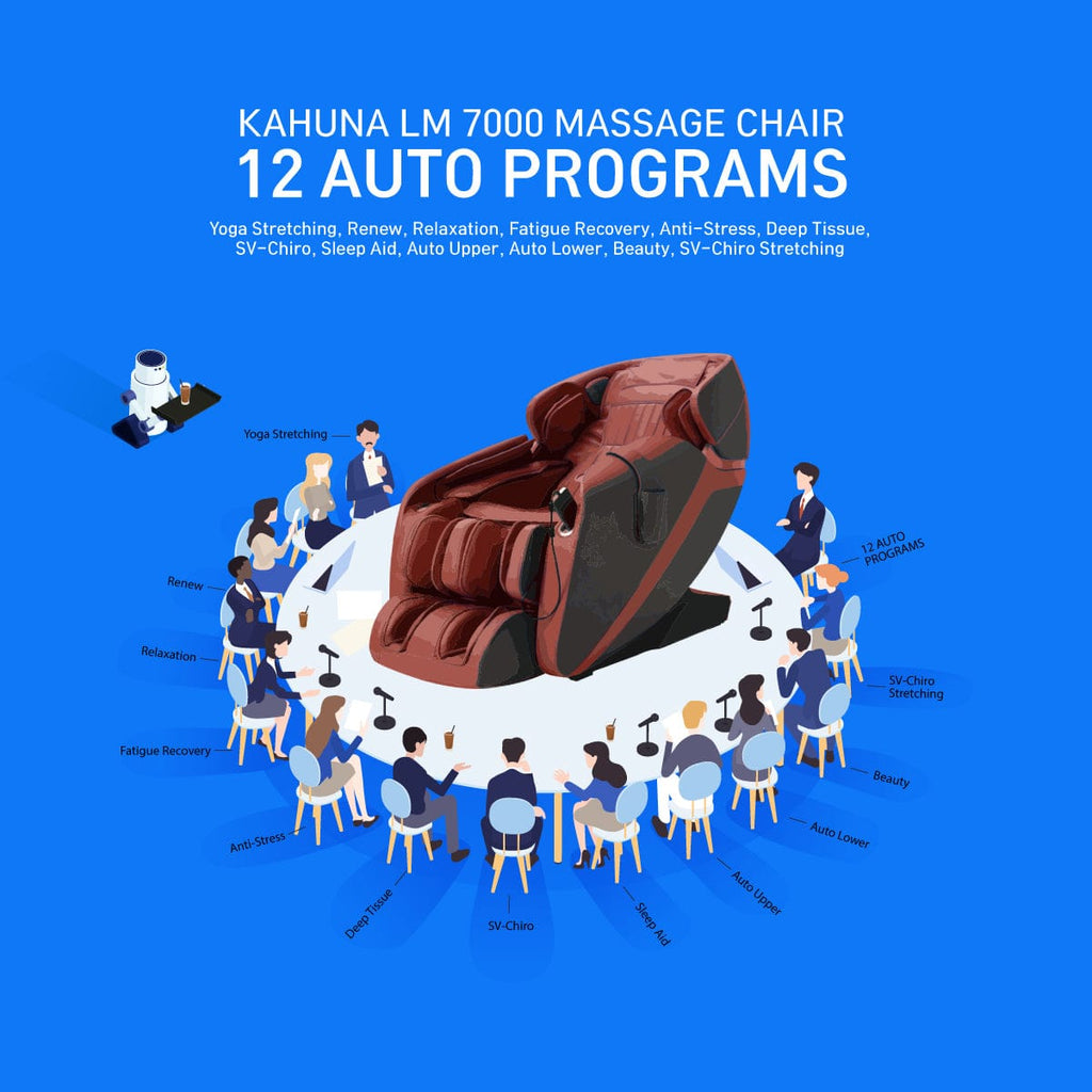 Kahuna Chair – LM-7000 [Black] - Massage Chair