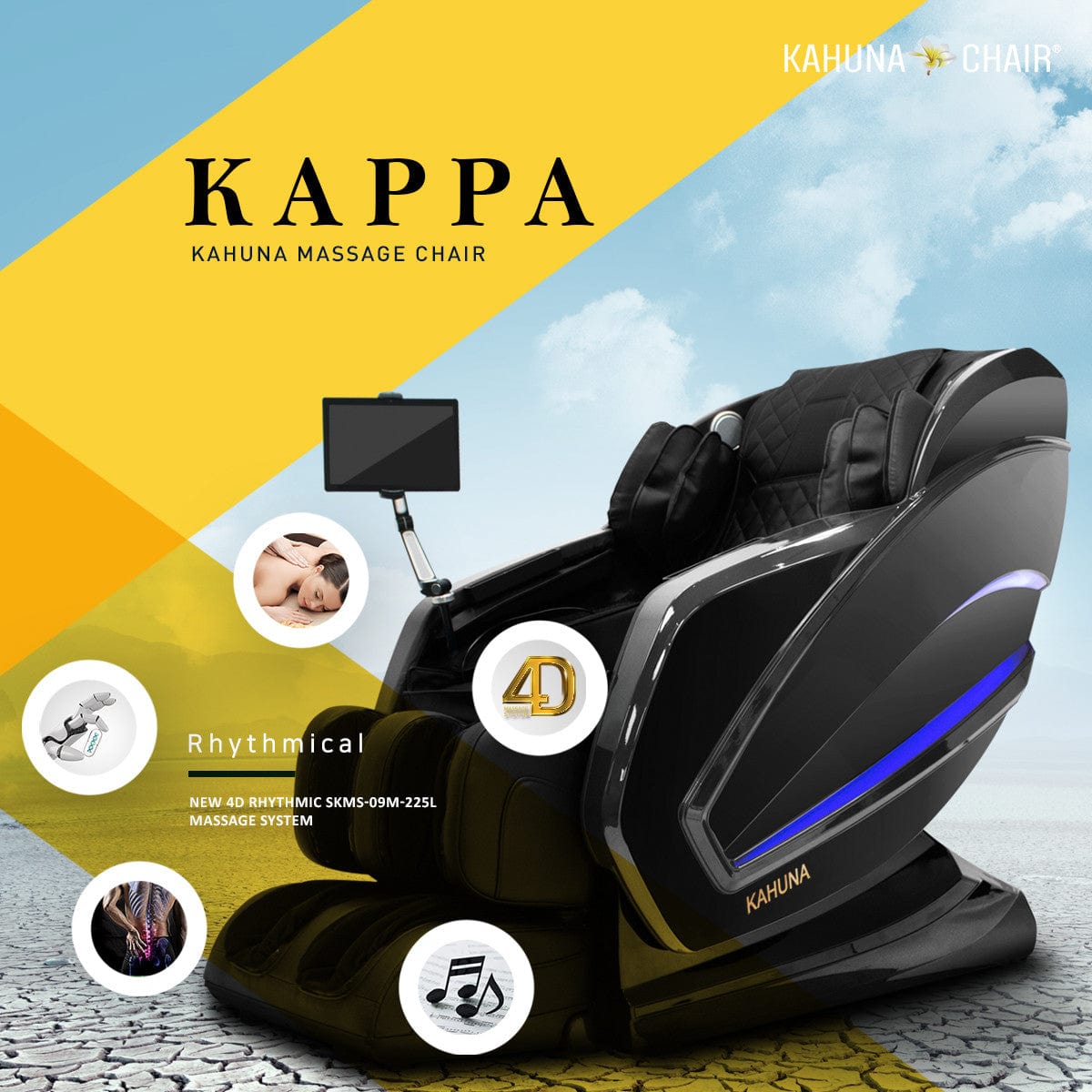 Kahuna Chair – HM Kappa [Brown] - Massage Chair