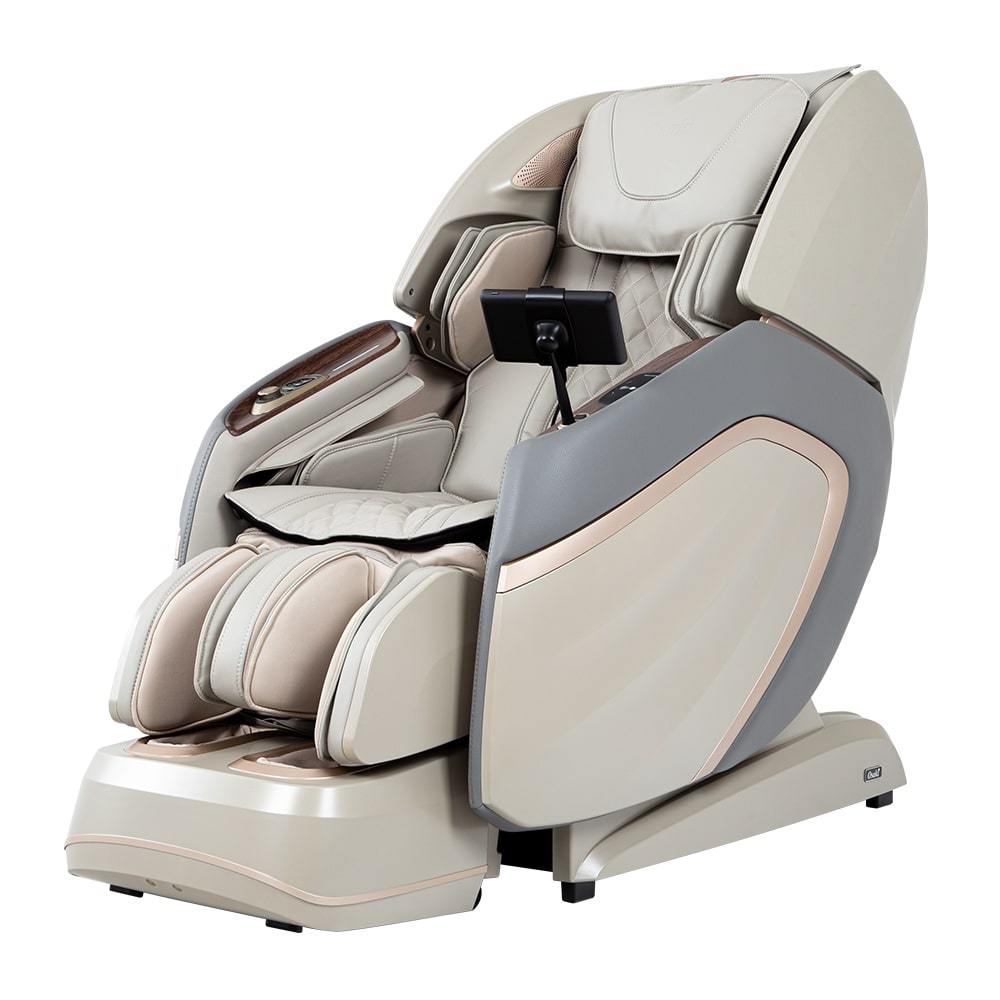 Osaki OS-Pro 4D Emperor Taupe & Grey / Curbside Delivery - Free / 1 Year(Parts/Labor) 2&3 Year(Part Only)-Free titan-chair
