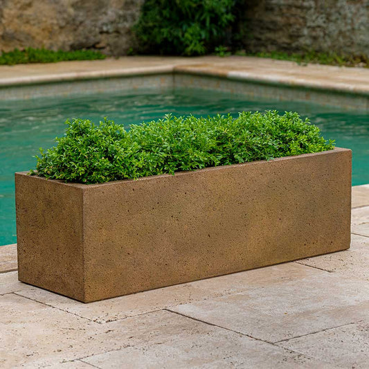 Campania International Rustic Trough Planter - P-908