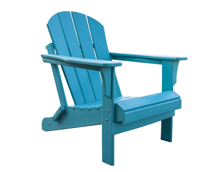 Panama Jack Outdoor Collection Folding Poly Resin Adirondack Chair