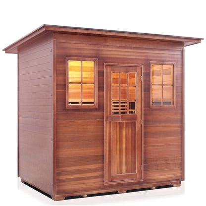 Enlighten Full Spectrum Infrared Sauna SIERRA - 5 Slope - 5 Person Outdoor Sauna