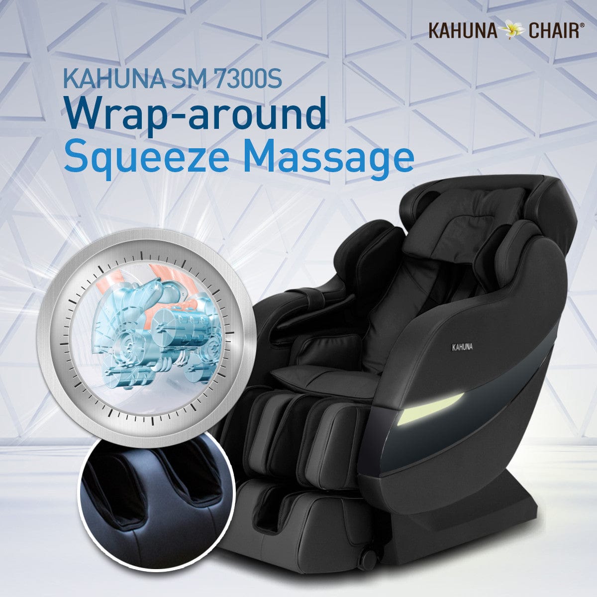 Kahuna Chair – SM 7300S [Black] - Massage Chair