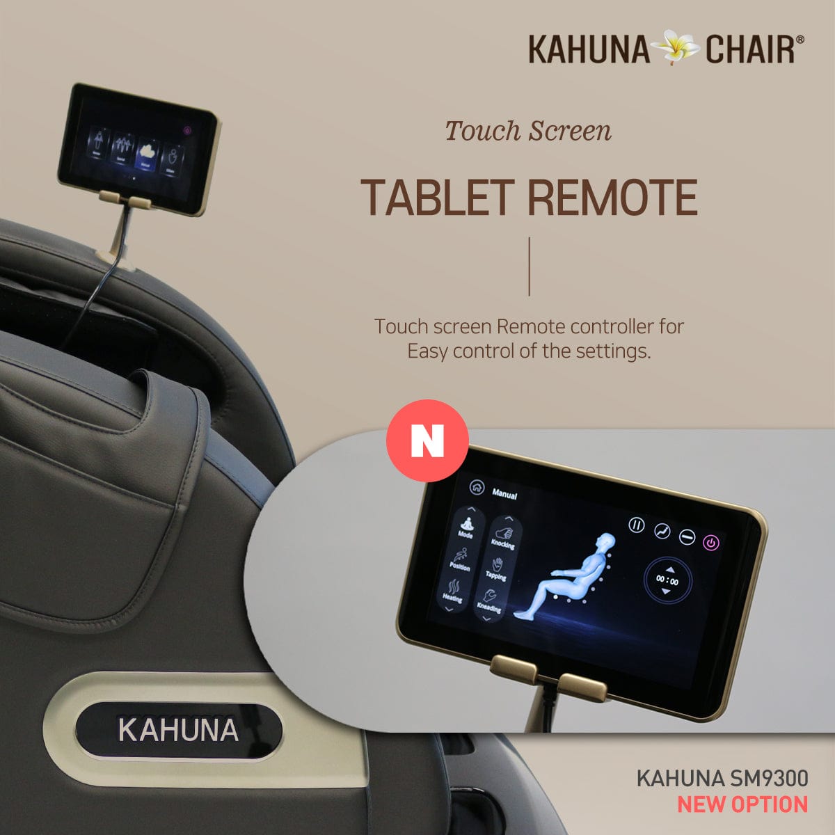 Kahuna Chair – SM 9300 [Black] - Massage Chair