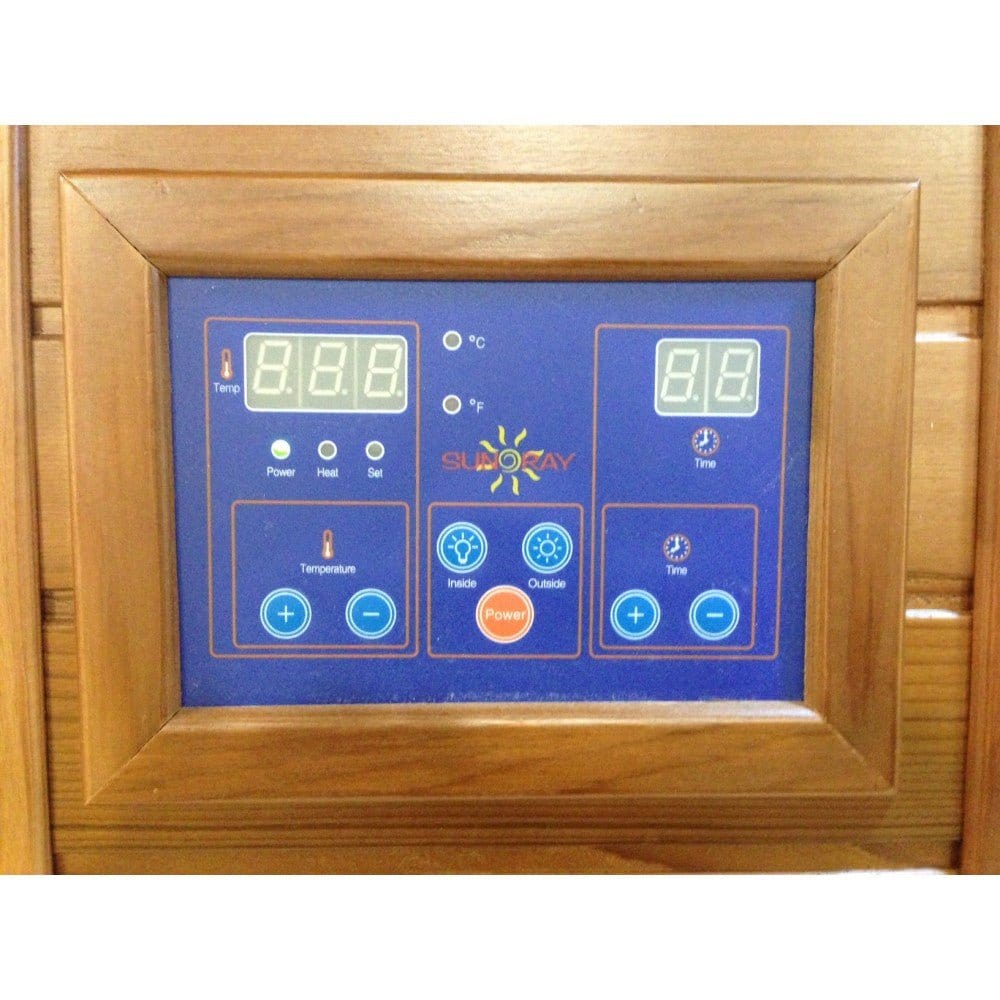 Sunray Sierra 2-Person Indoor Infrared Sauna