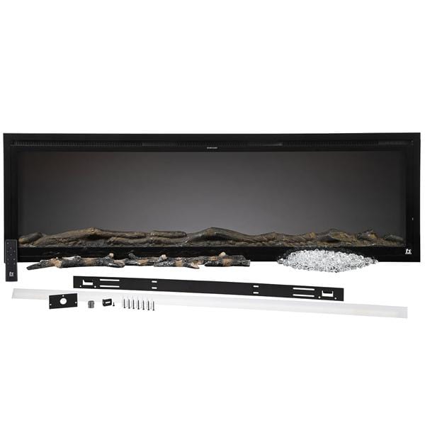 Sideline Elite Smart 72" WiFi-Enabled Recessed Electric Fireplace (Alexa/Google Compatible) Touchstone