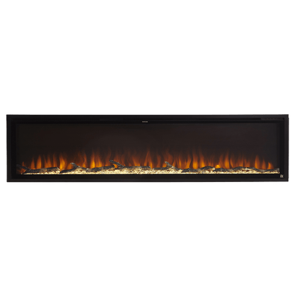 Sideline Elite Smart 100" WiFi-Enabled Recessed Electric Fireplace (Alexa/Google Compatible) Touchstone