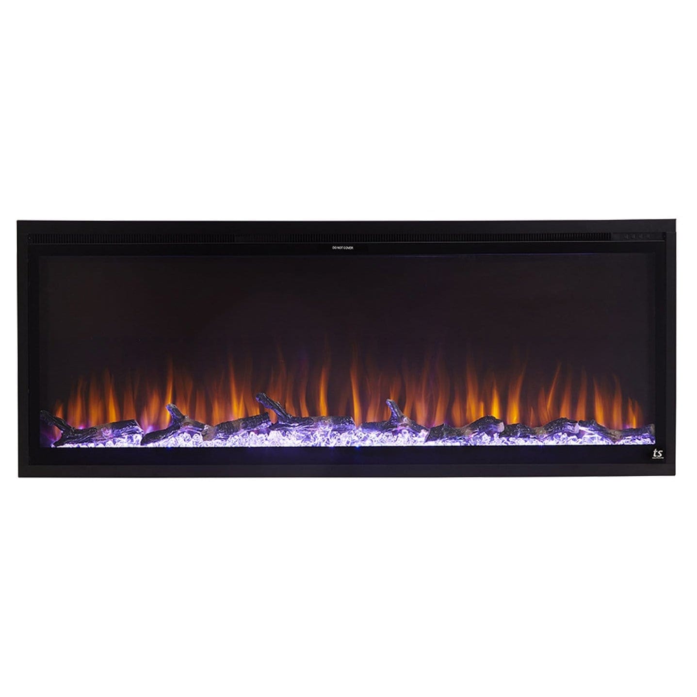 Sideline Elite Smart 50" WiFi-Enabled Recessed Electric Fireplace (Alexa/Google Compatible) Touchstone