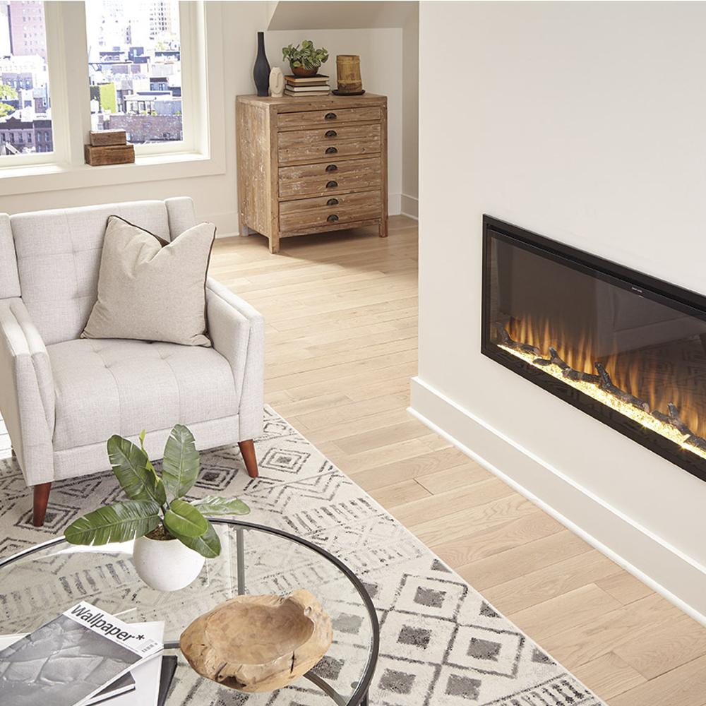 Sideline Elite Smart 100" WiFi-Enabled Recessed Electric Fireplace (Alexa/Google Compatible) Touchstone