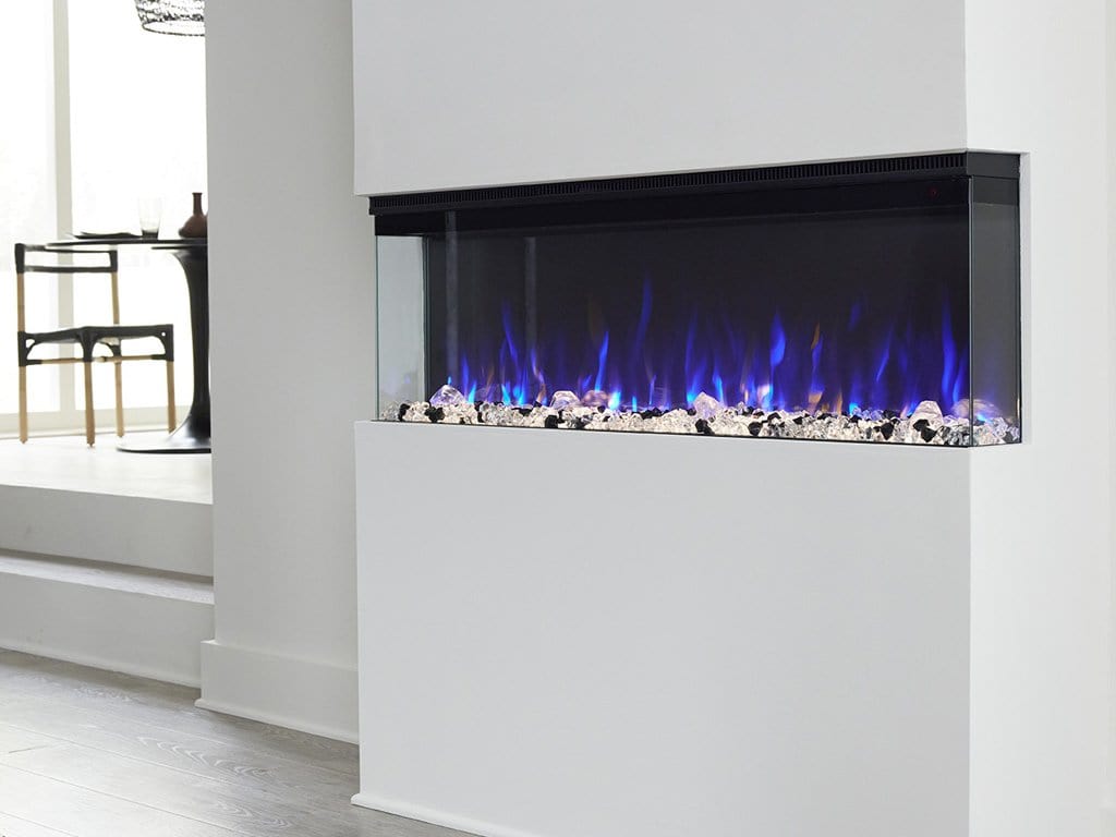 Sideline Infinity 3 Sided 50" WiFi Enabled Recessed Electric Fireplace 80045 (Alexa/Google Compatible) Touchstone