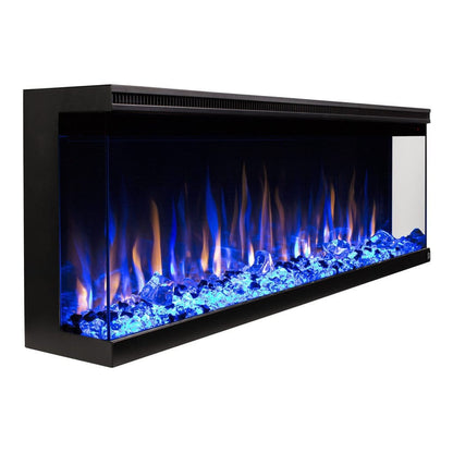 Sideline Infinity 3 Sided 50" WiFi Enabled Recessed Electric Fireplace 80045 (Alexa/Google Compatible) Touchstone