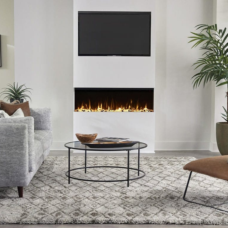 Sideline Infinity 3 Sided 50" WiFi Enabled Recessed Electric Fireplace 80045 (Alexa/Google Compatible) Touchstone