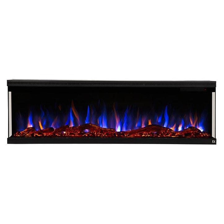 Sideline Infinity 3 Sided 60" WiFi Enabled Recessed Electric Fireplace 80046 (Alexa/Google Compatible) Touchstone